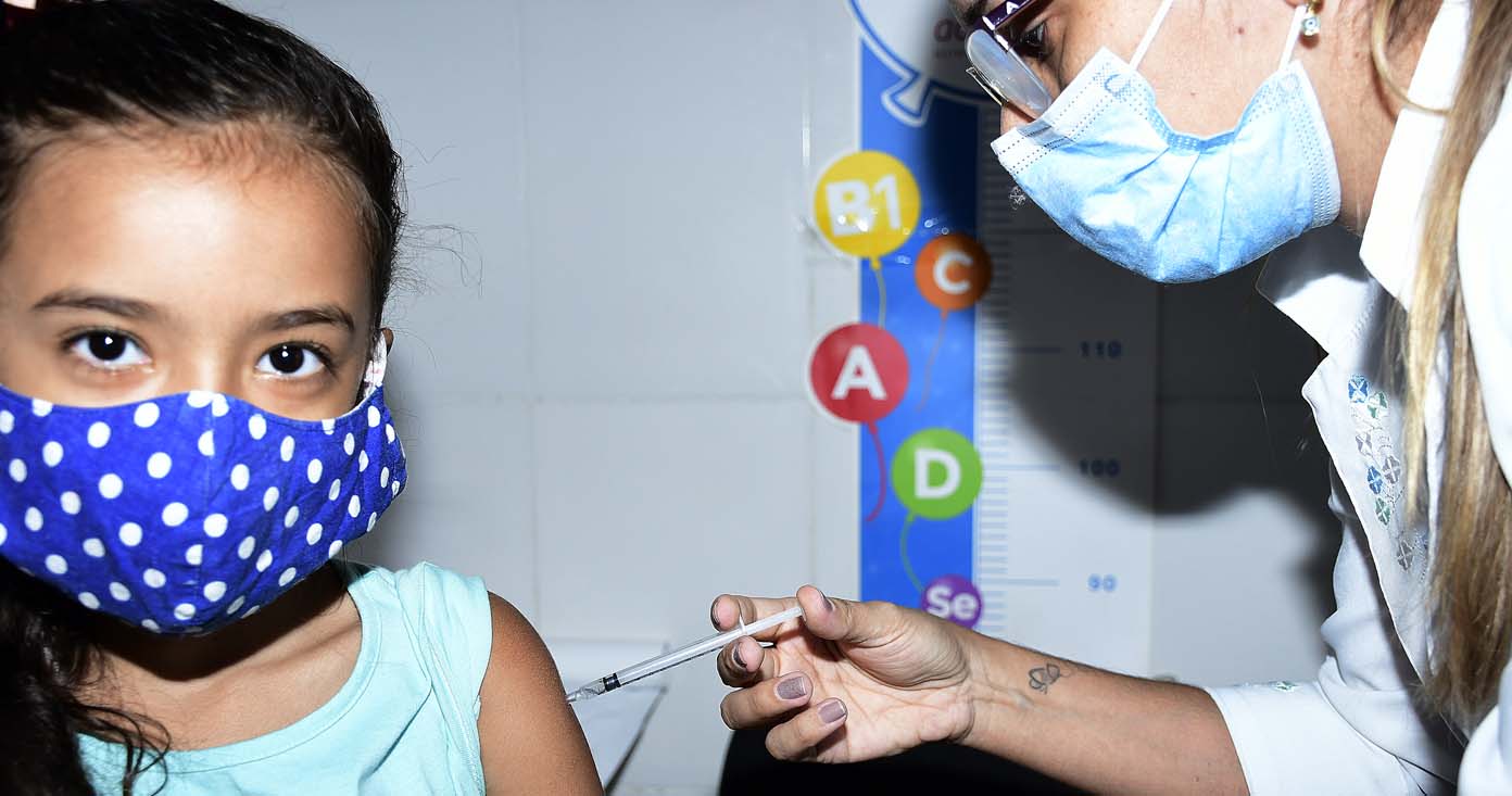 Vacinação infantil contra a Covid-19 terá repescagem nesta sexta-feira em Nova Iguaçu