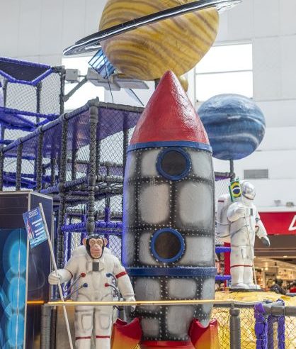Shopping Grande Rio aposta em atração espacial para a criançada