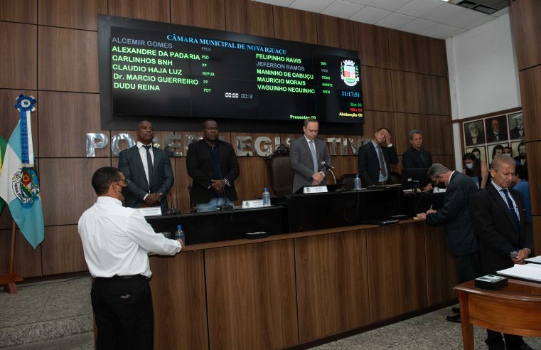 Câmara de Nova Iguaçu realiza primeira sessão ordinária de 2022