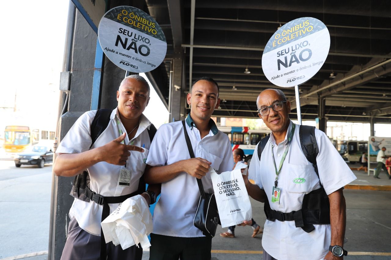 Transportes Flores promove campanha de incentivo ao descarte correto de resíduos