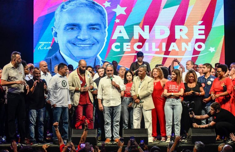 No Dia da Baixada, André Ceciliano reúne mais de 10 mil pessoas ao lançar pré-candidatura ao Senado