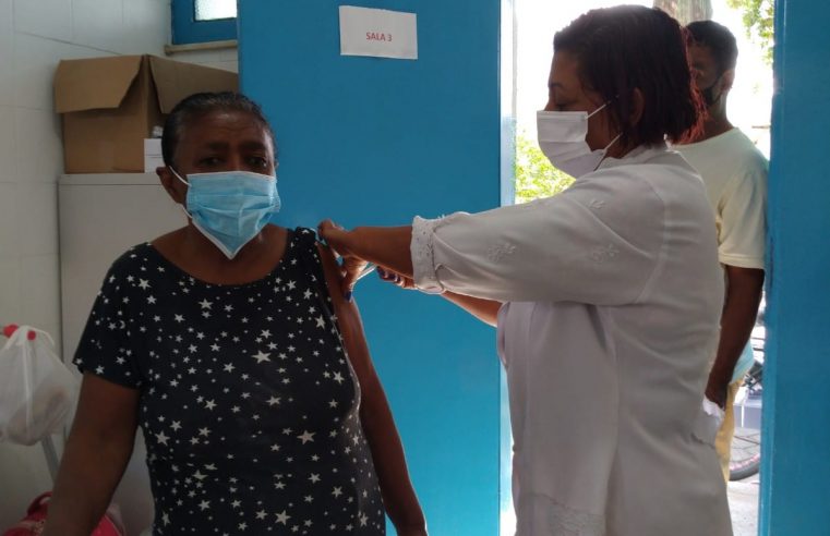 Vacinação em Japeri: 194 doses  aplicadas em quatro horas