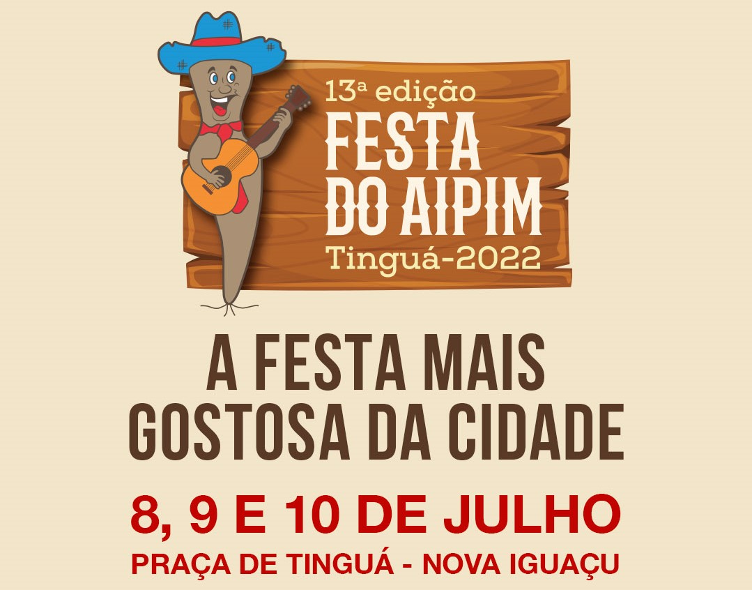 Nova Iguaçu volta a promover a Festa do Aipim e terá concurso gastronômico