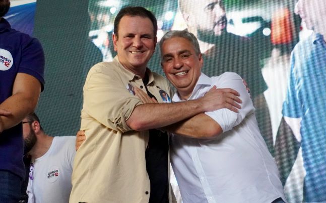 “Nosso futuro senador”, diz prefeito Eduardo Paes em agendas de campanha ao lado de André