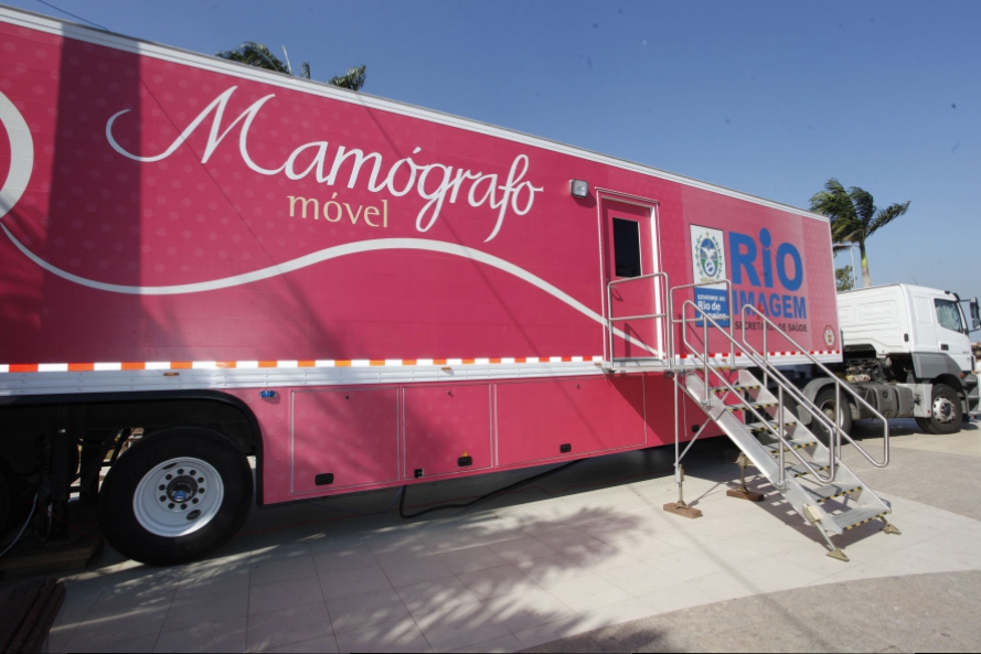 Mamógrafo móvel da Secretaria de Estado de Saúde estará em Nova Iguaçu nesta semana