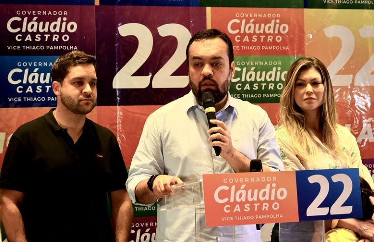 Cláudio Castro é reeleito com 58% dos votos