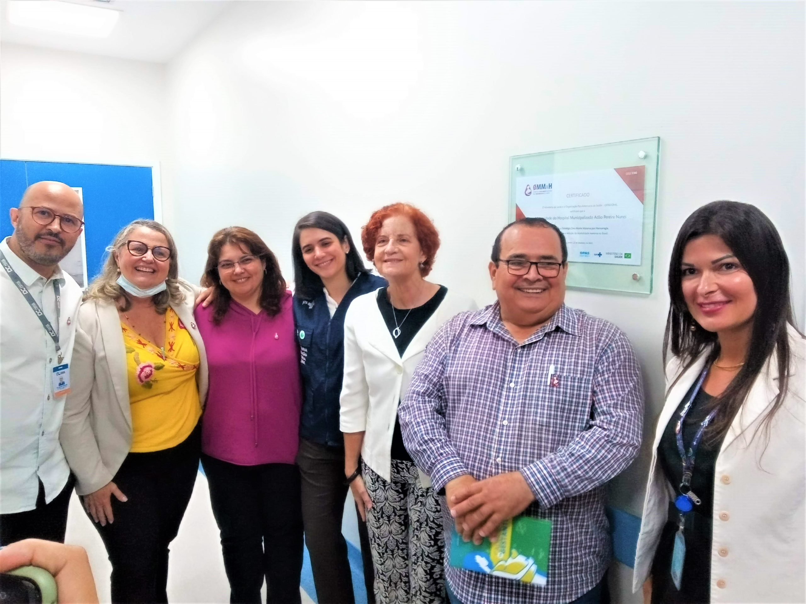 Hospital Adão Pereira Nunes recebe certificação do Ministério da Saúde por implementação de Estratégia Zero Morte Materna por Hemorragia
