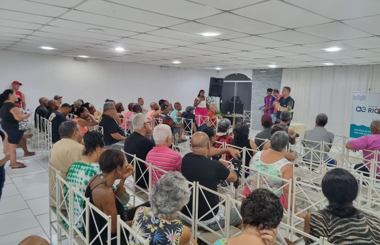 Águas do Rio se reúne com moradores de São João de Meriti