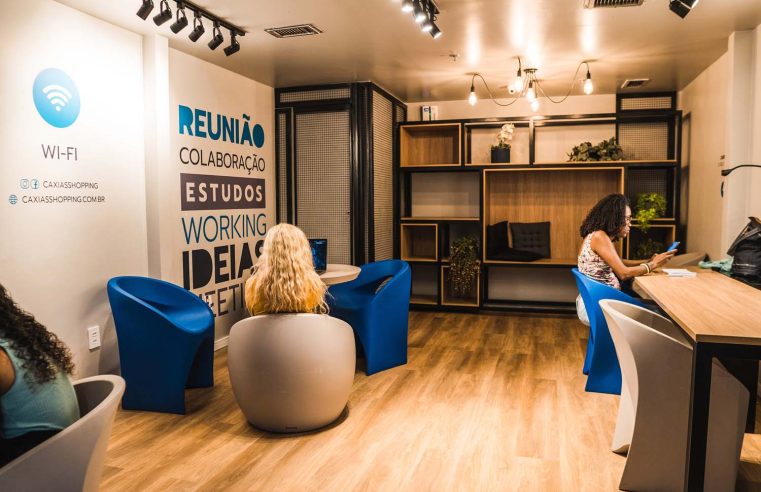 Caxias Shopping inaugura espaço Coworking