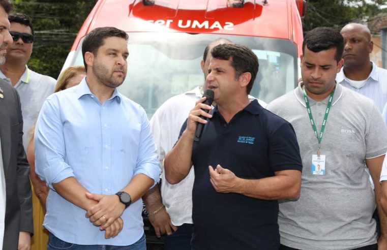 Governo do Estado entrega novas ambulâncias do SAMU a Mangaratiba