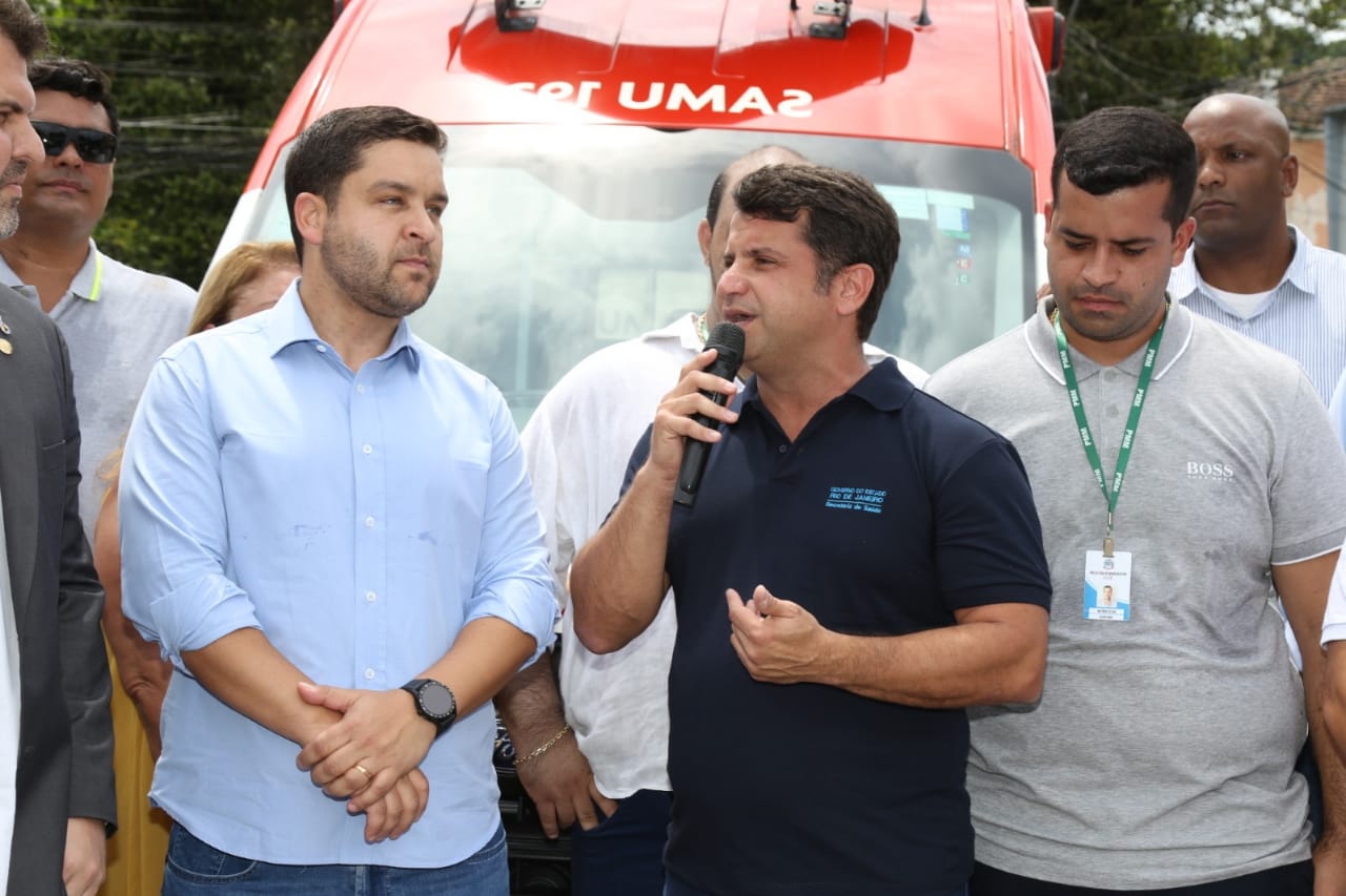Governo do Estado entrega novas ambulâncias do SAMU a Mangaratiba