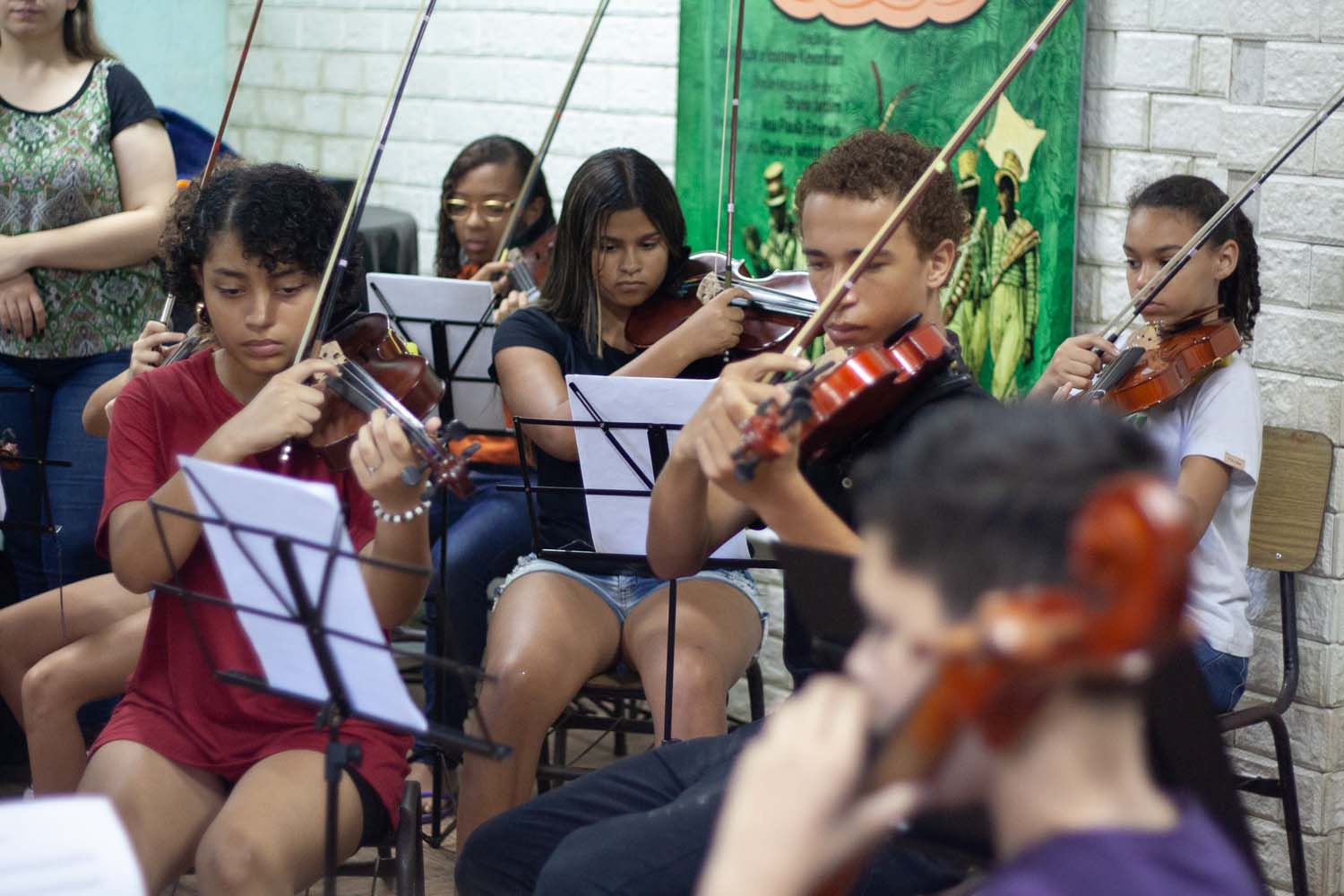 Instituto Zeca Pagodinho inicia as aulas de música do primeiro semestre de 2023