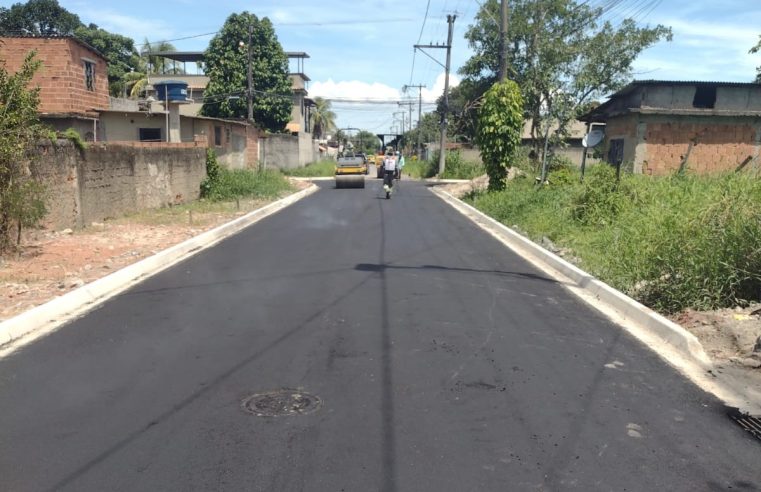 Parceria garante pavimentação de ruas no distrito de Imbariê