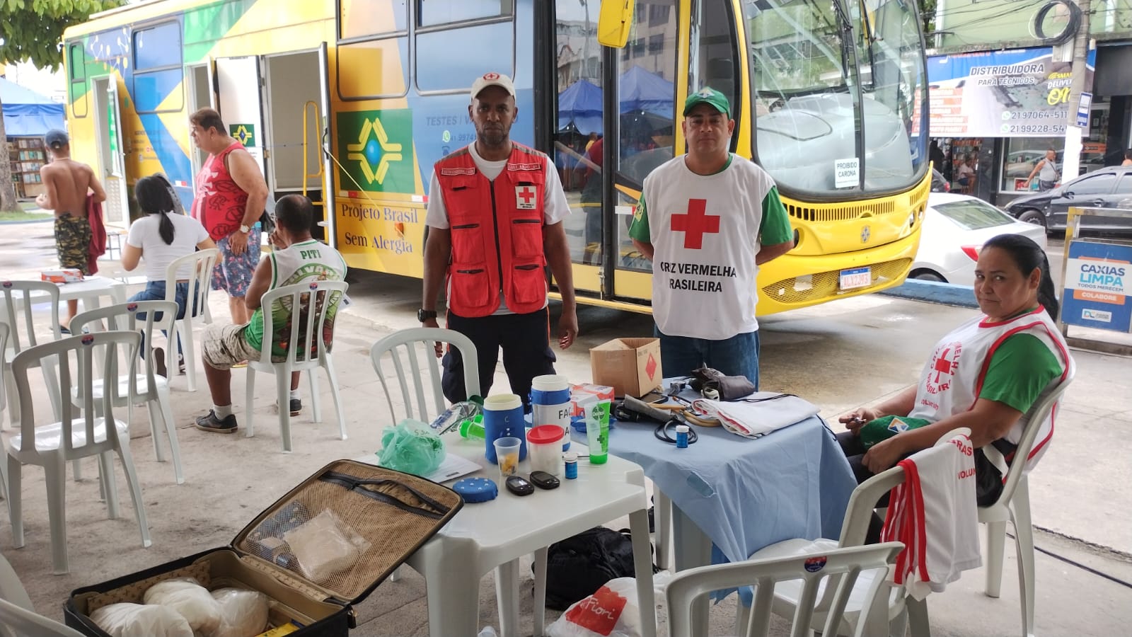 Ação gratuita promove saúde para moradores de Caxias