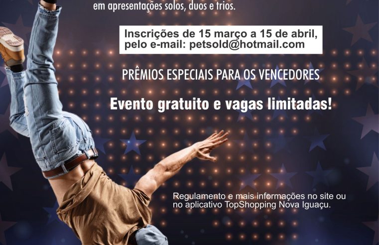 TopShopping Nova Iguaçu lança concurso de dança para revelar talentos da Baixada