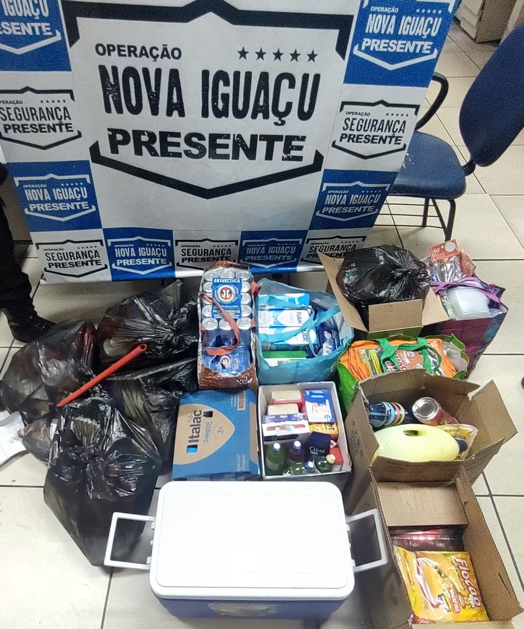 Segurança Presente em Nova Iguaçu prende mulheres após furtarem mais de R$ 3 mil em produtos de supermercado