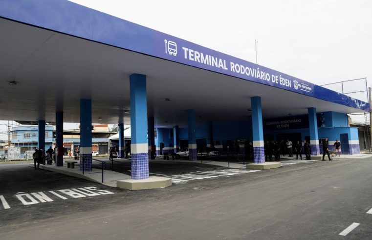 Terminal Rodoviário de Éden é inaugurado