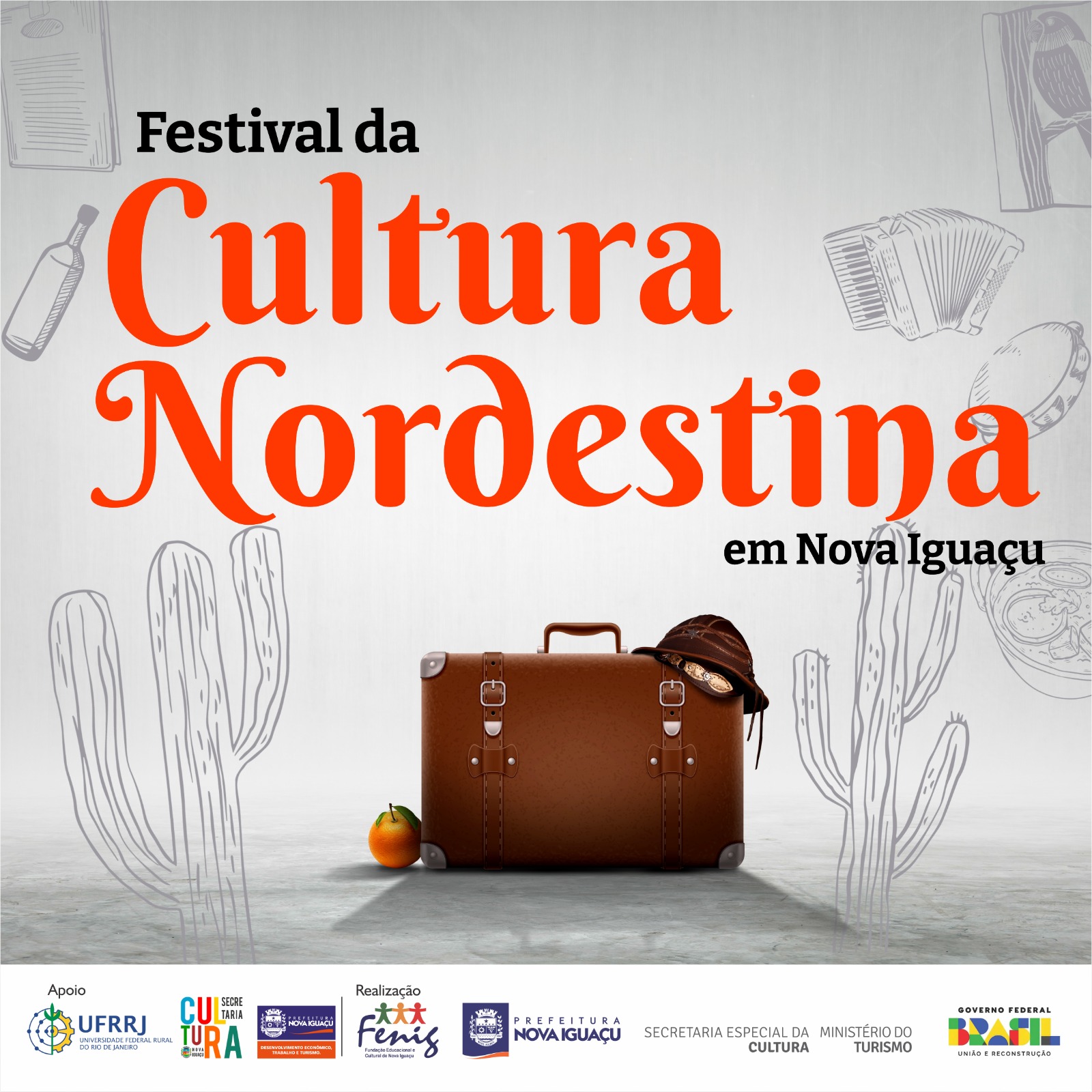 Inscrições de artistas para o Festival de Cultura Nordestina vão até sábado (15)