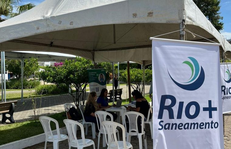 Mutirão de serviços da Rio+Saneamento chega esta semana a Paracambi