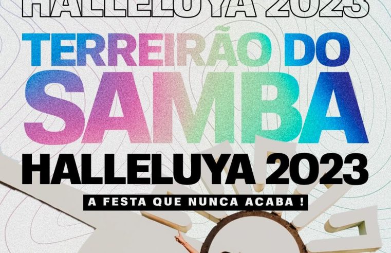Em maio, Terreirão do Samba será palco do Festival Halleluya 2023