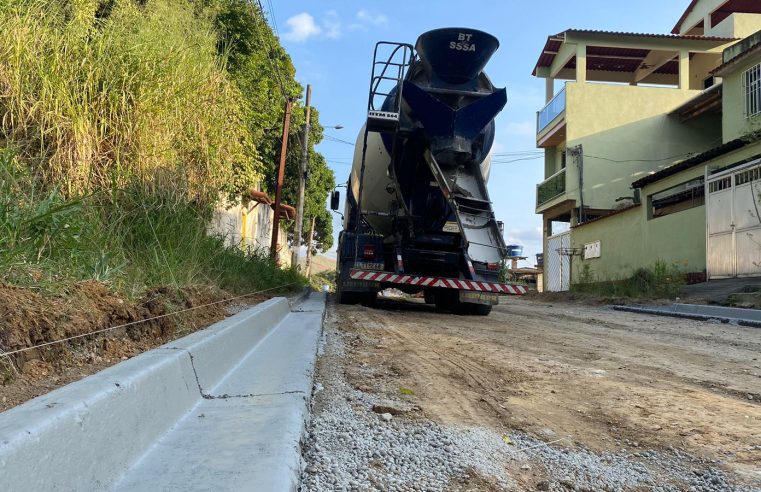Japeri avança em obras do bairro Nova Belém