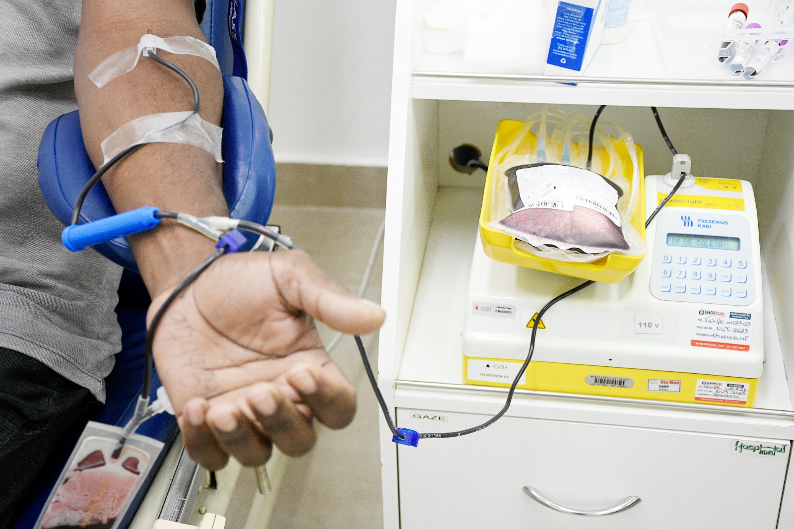 Hospital Geral de Nova Iguaçu amplia horário para doação de sangue