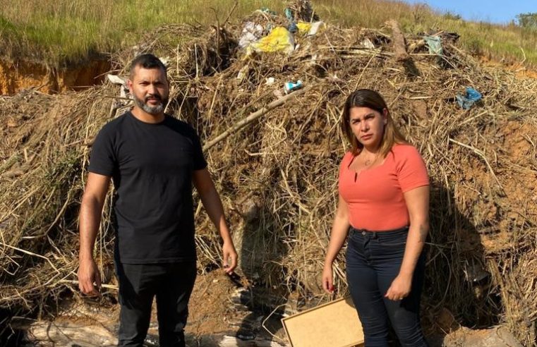 Vereadores de Queimados denunciam ao MP suposto crime ambiental