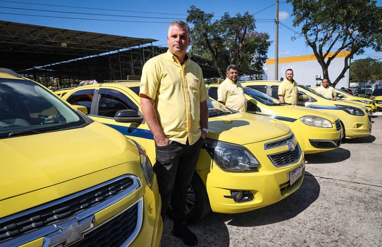 Posto de Vistoria Avançado do CEASA ganha pista exclusiva para taxistas