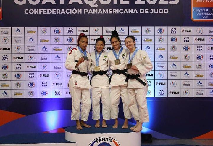 Bronze para a judoca iguaçuana Thayná Lemos