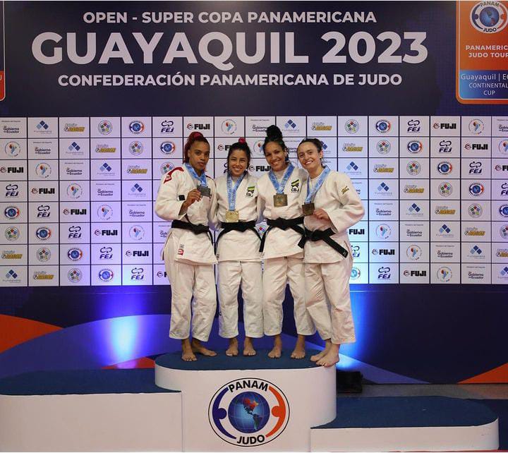 Bronze para a judoca iguaçuana Thayná Lemos