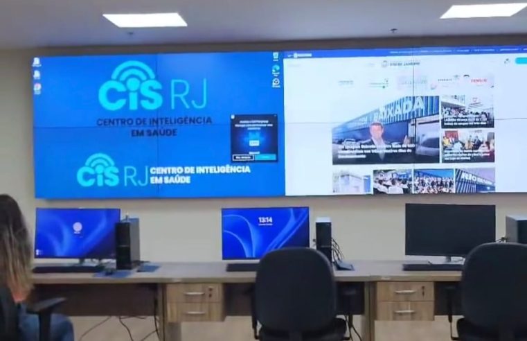 Governo do Rio inaugura Centro de Inteligência em Saúde nesta sexta (14)