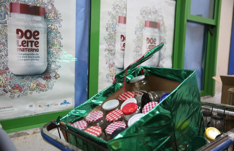 Duque de Caxias inicia Agosto Dourado com doações de itens de armazenamento de leite materno