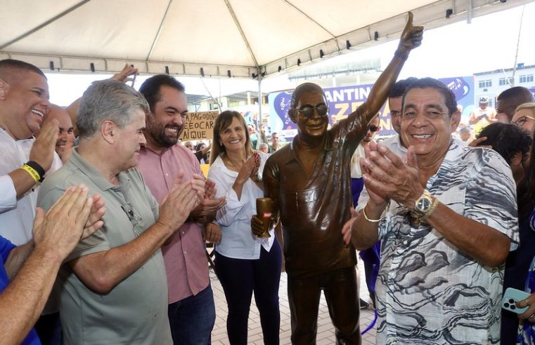 Praça em homenagem ao Zeca Pagodinho é inaugurada em Duque de Caxias