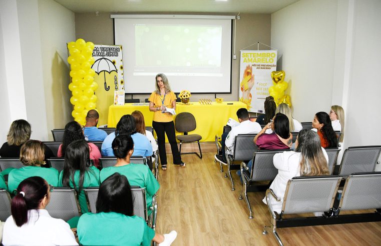 Hospital Geral de Nova Iguaçu promove roda de conversa com funcionários sobre Setembro Amarelo
