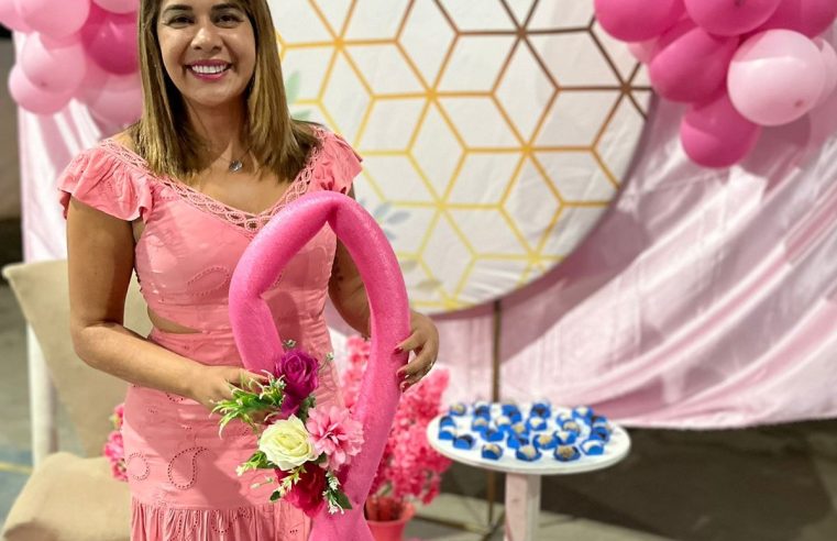 Vereadora Cíntia Batista encerra a celebração do Outubro Rosa com grande evento
