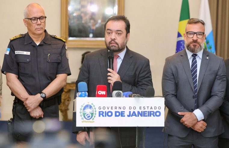 Cláudio Castro coloca forças policiais nas ruas e garante que o Estado não vai recuar no combate à criminalidade