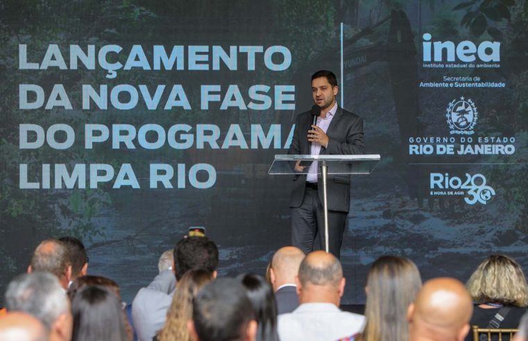 Governo do Estado lança nova fase do Programa Limpa Rio nos 92 municípios fluminenses