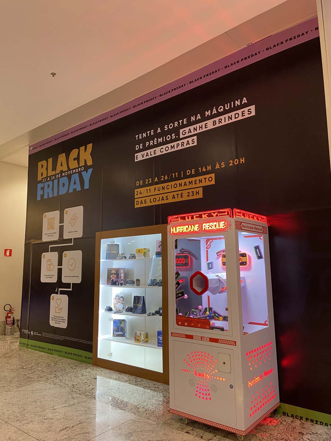 Shopping Nova Iguaçu terá cabine de prêmios na Black Friday