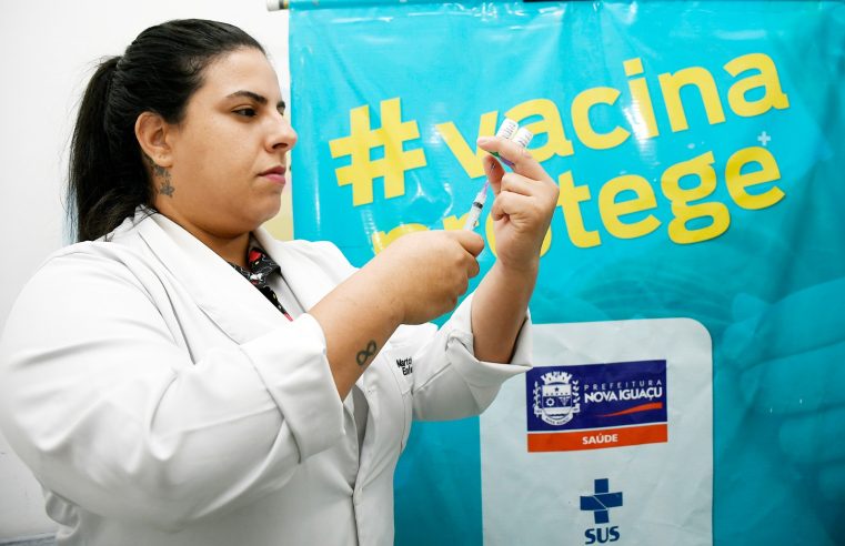 Nova Iguaçu amplia faixa etária  para vacinação contra a dengue