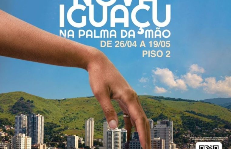 Aniversário de 8 anos do Shopping Nova Iguaçu terá exposição gratuita “Na Palma da Mão”