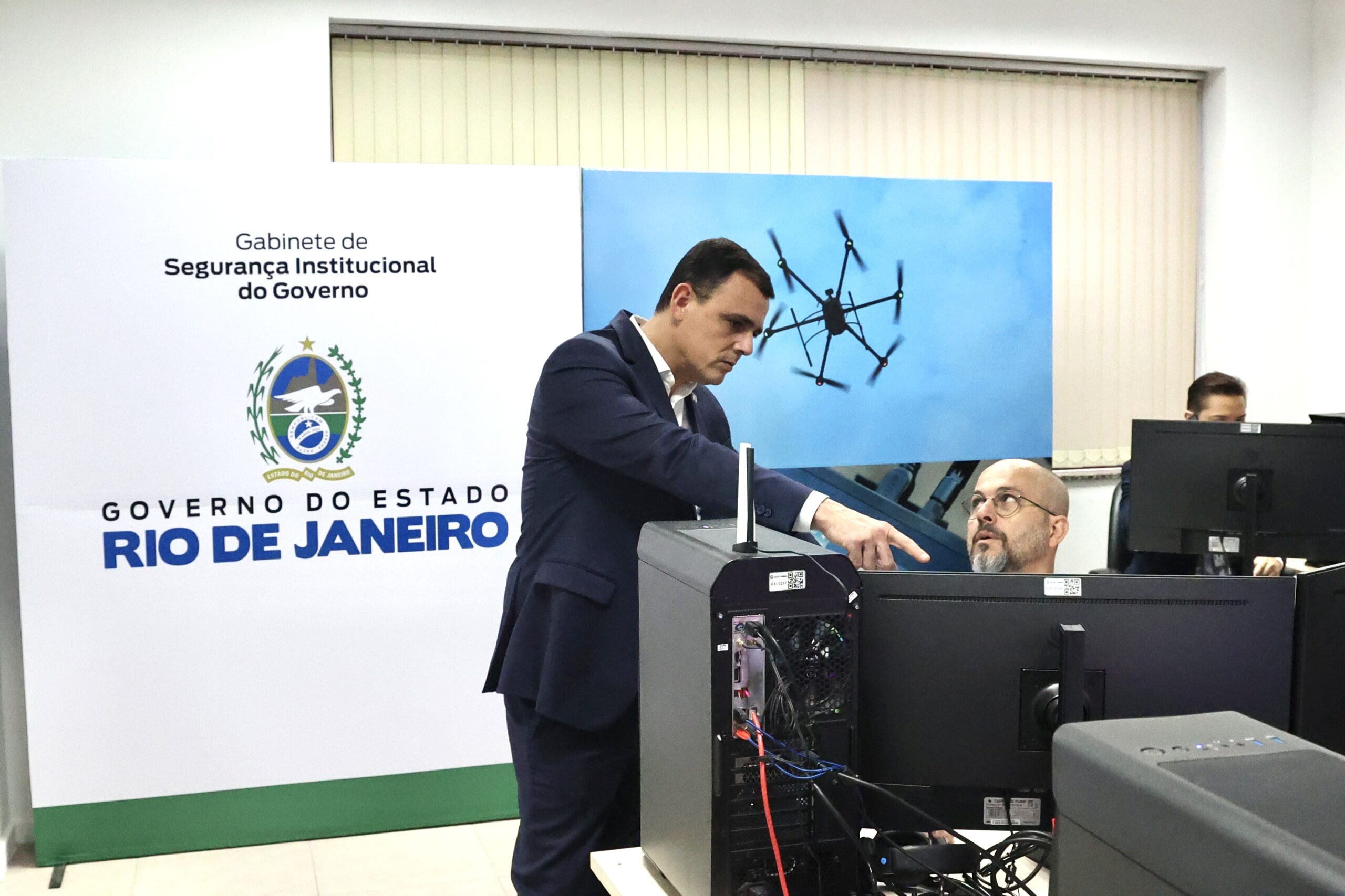 Governo do Estado implementa Central de Monitoramento de Drones, na Marina da Glória, para reforçar segurança no G20