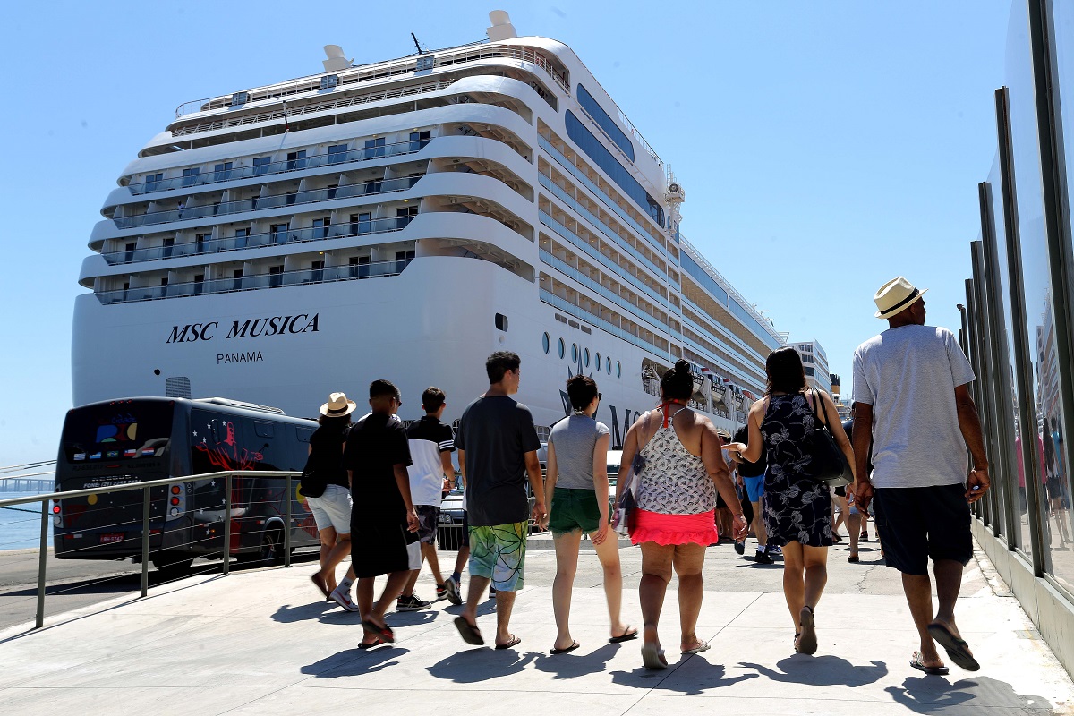 Turismo celebra resultado da temporada de cruzeiros no Rio