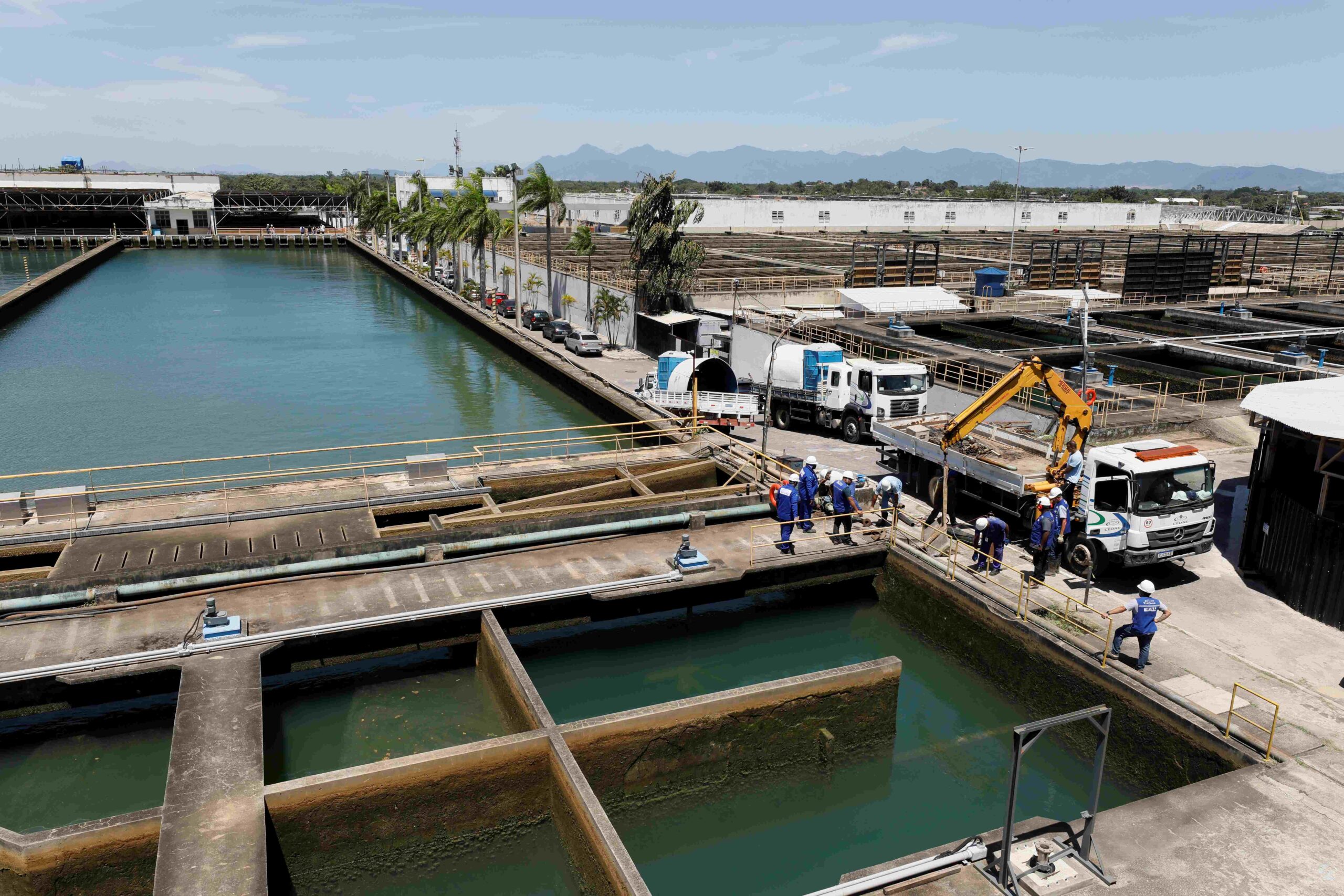 Cedae adia vistoria no Sistema Guandu para o dia 3 de março devido aos temporais em Nova Iguaçu