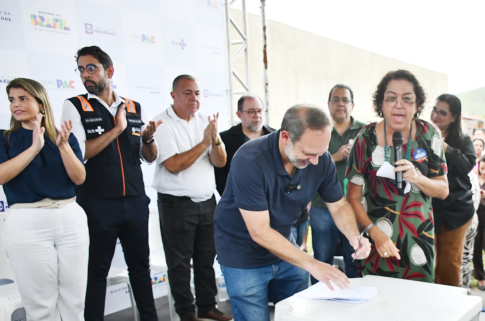 Prefeitura de Nova Iguaçu e Ministério da Saúde iniciam obras da Policlínica de Marapicu