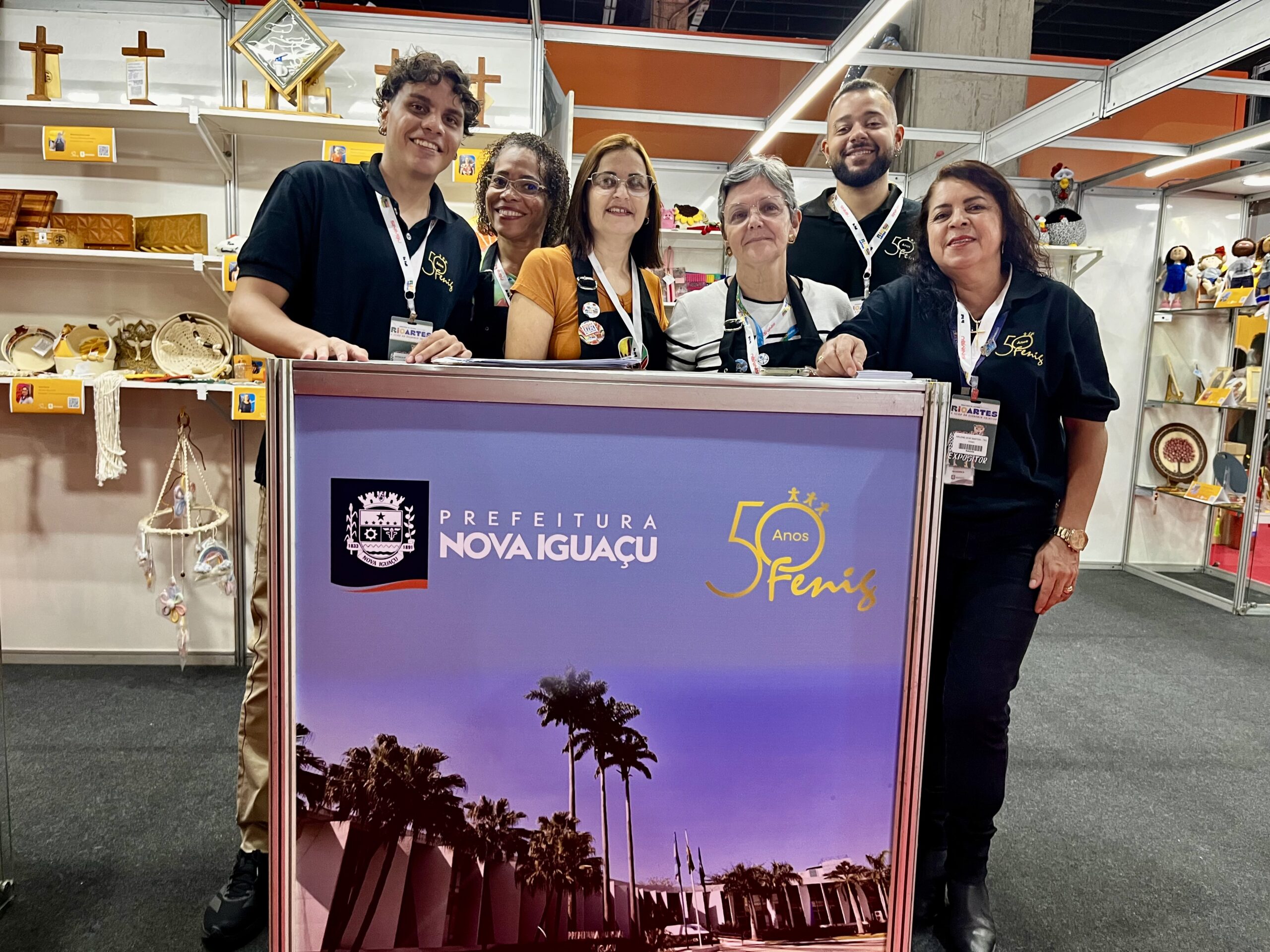 Artesãos representam Nova Iguaçu na Rio Artes Manuais  