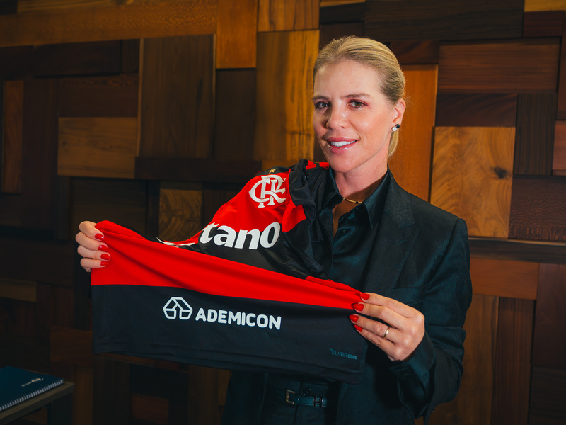 Ademicon amplia presença no futebol e anuncia patrocínio ao Flamengo